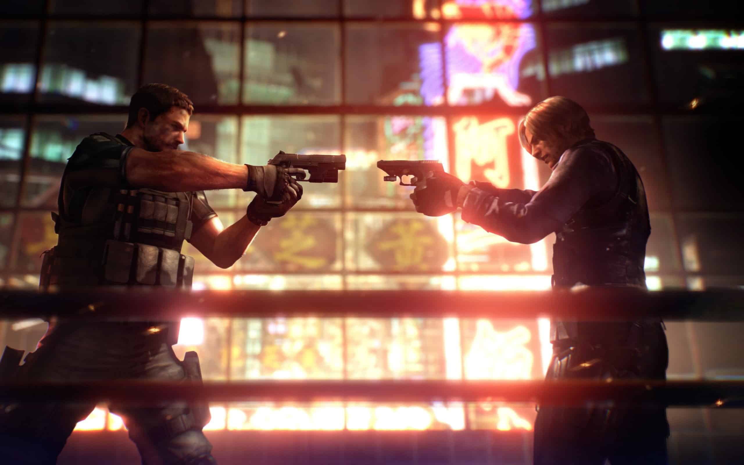 Chris redfield VS Leon